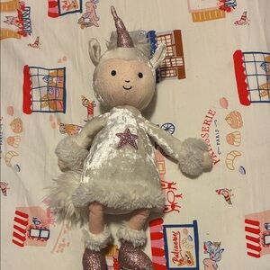 Jellycat Perky Unicorn Moon Plush